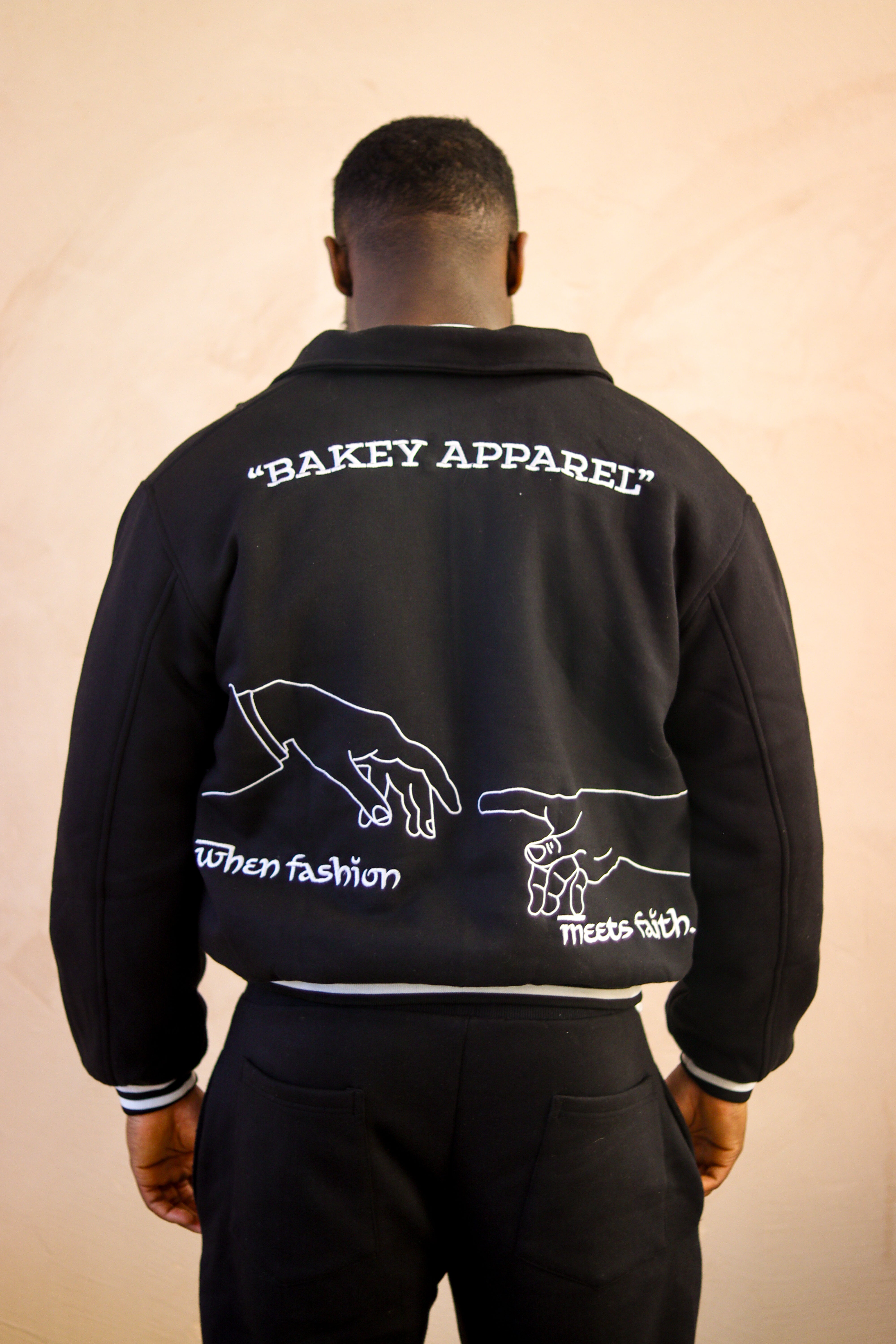 BA Varsity Jacket Black