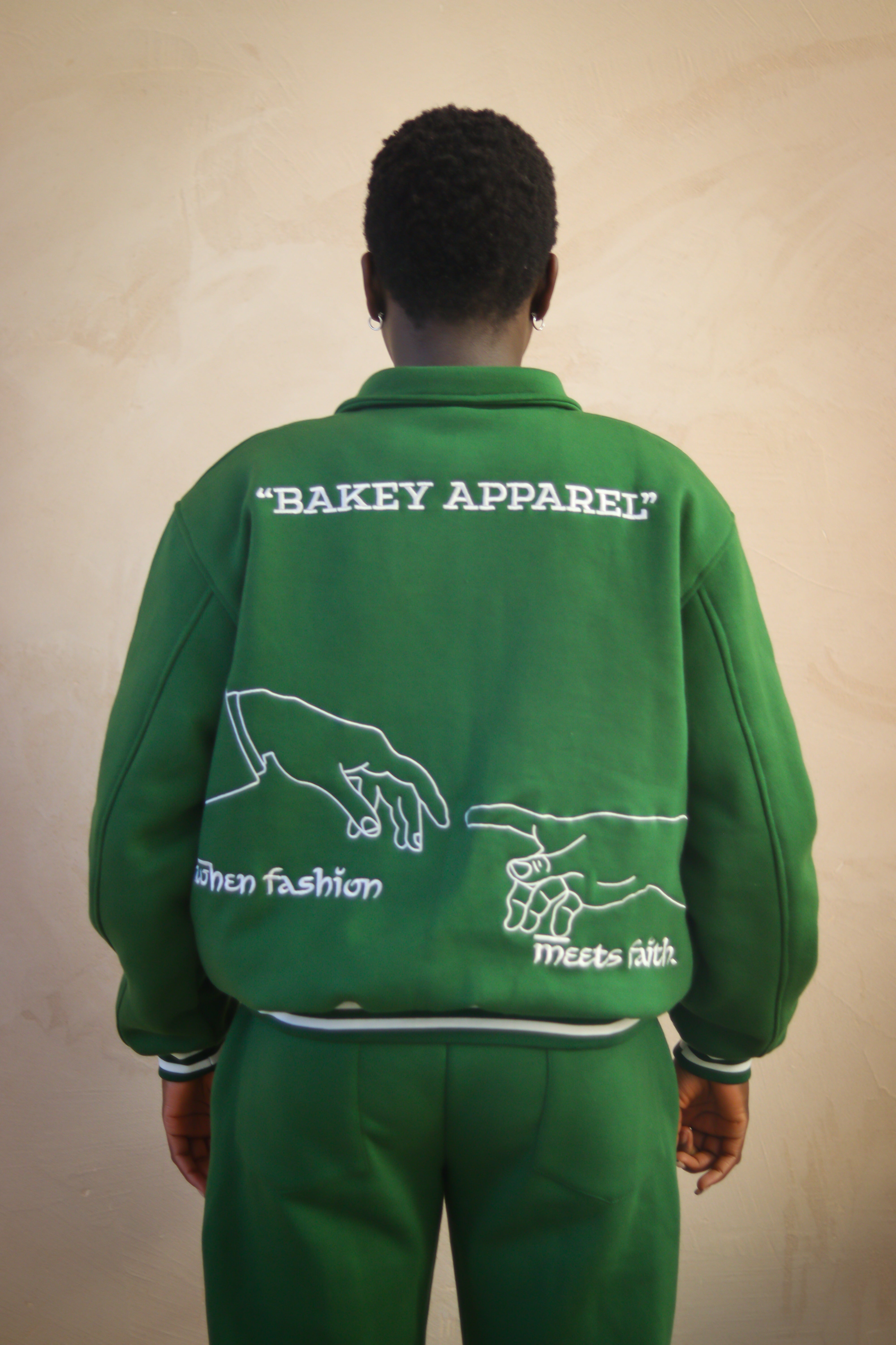 BA Varsity Jacket Green