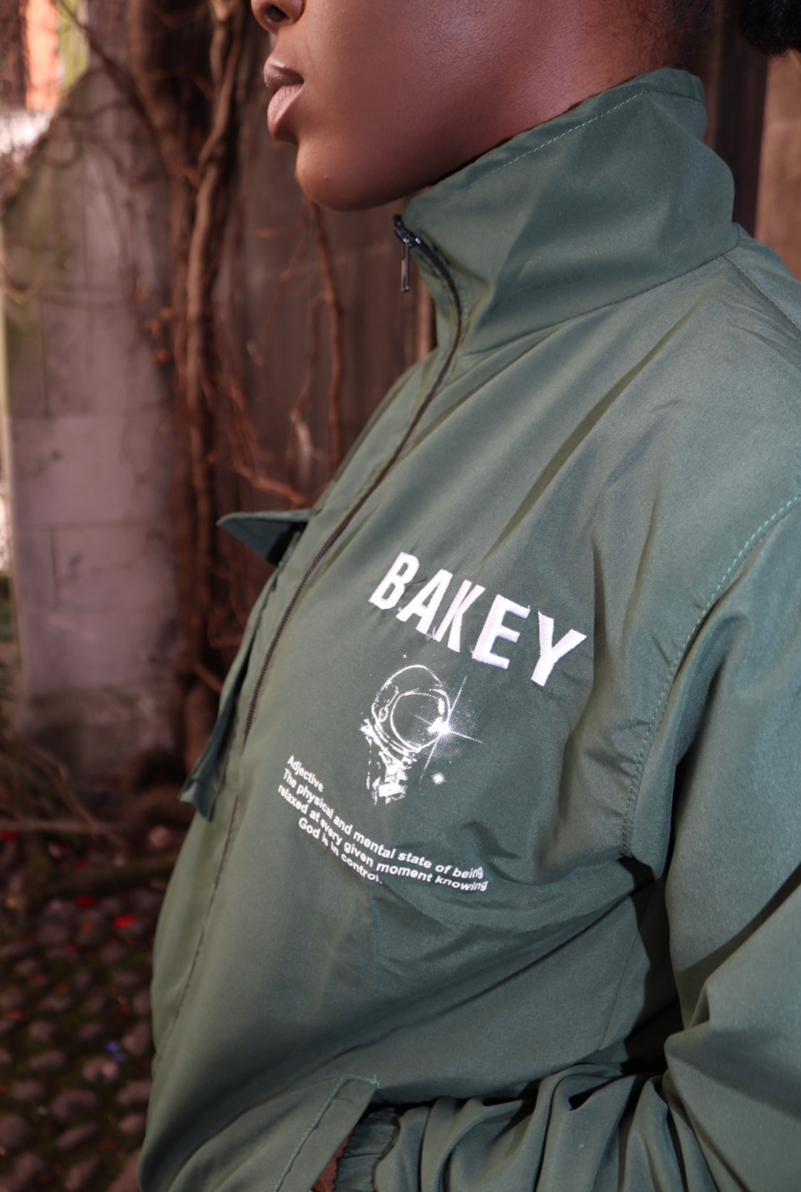 Olive Green Shell Fleece